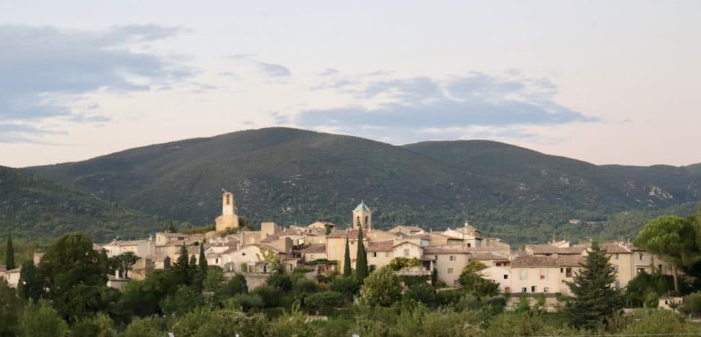 Lourmarin Village from a distance