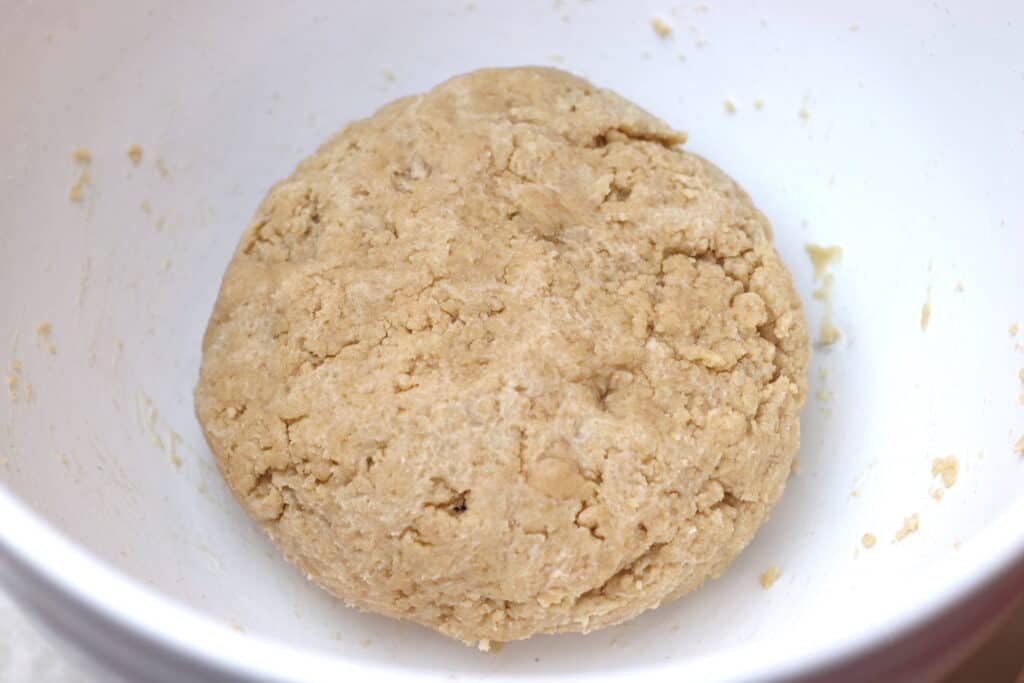 Creamy, buttery French pastry dough for authentic homemade tart or galette crust. Perfect for classic French desserts, pastries, and baked goods with a rich, tender texture. Ideal for traditional French baking recipes.