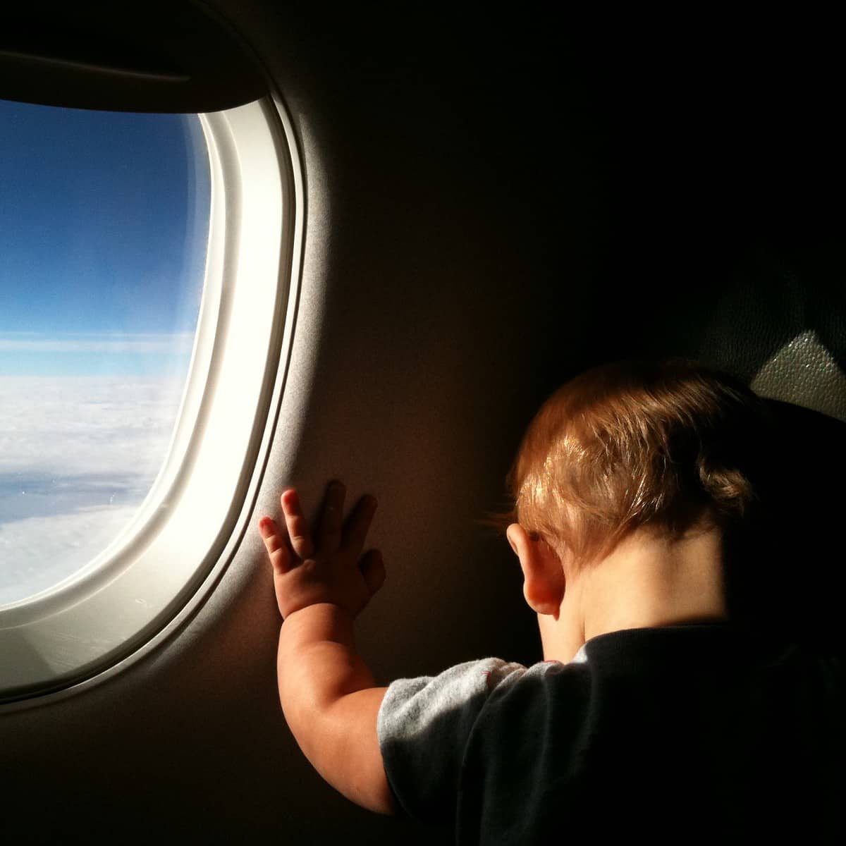 Tips for international air travel with kids under age 2